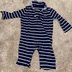 Vineyard Vines Navy Blue One Piece Baby 6 months